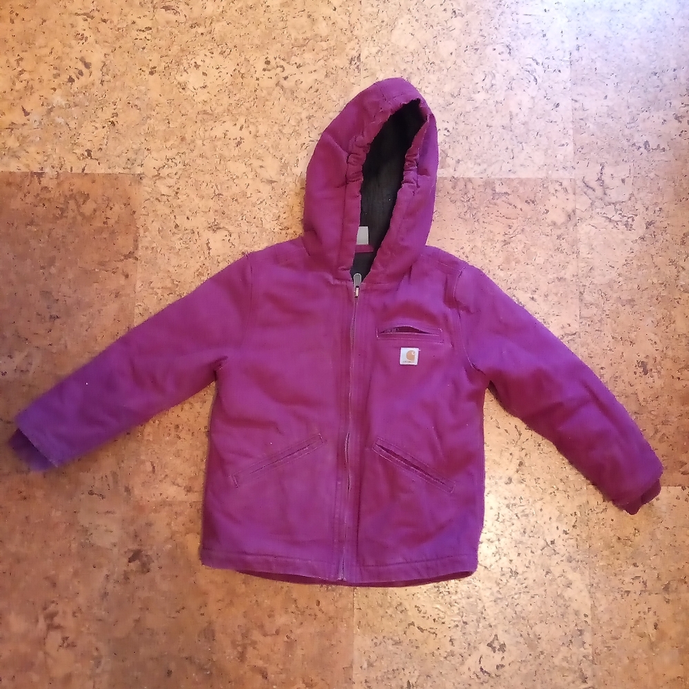Carhartt winter coat, size 4T